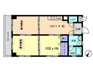 佐登屋興産第二ビル【1階】の間取り
