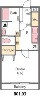 グランディール六軒町【0階】の間取り
