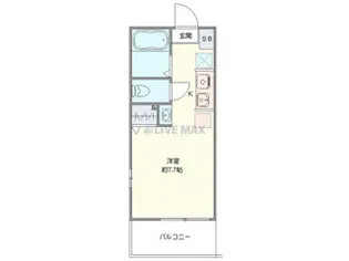 ラフィーネ反町【103号室】の間取り
