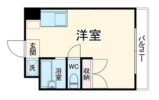 アルビオンシティ厚木【2階】の間取り