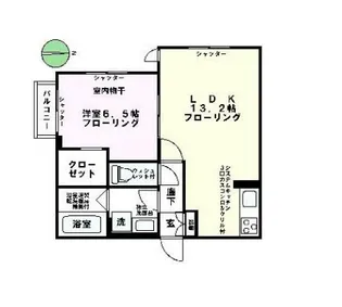 プリマヴェーラ・K【101号室】の間取り