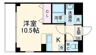 カーバリーハウス【2階】の間取り