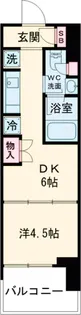 ウエリスアーバン水天宮前【3階】の間取り