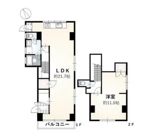 本牧金子ビル【1階】の間取り