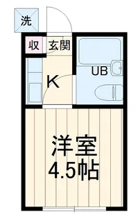 BEN HOUSE【305号室】の間取り