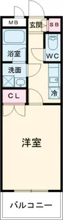ハイツけやき七番館【3階】の間取り