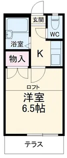 コスタリカ江尻町【202号室】の間取り