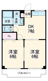 プレステージホール【1階】の間取り