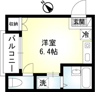 ラウレア【101号室】の間取り