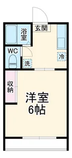 クロノス上福岡EAST【1階】の間取り