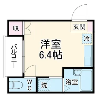 ラウレア【103号室】の間取り