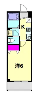 ハルカス鳩ヶ谷【303号室】の間取り