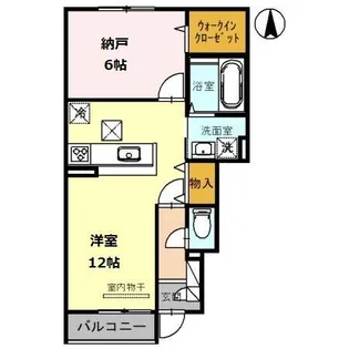 リベールコート【1階】の間取り