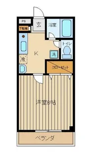 ニューリーブス【3階】の間取り