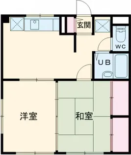 エステート鈴木【2階】の間取り