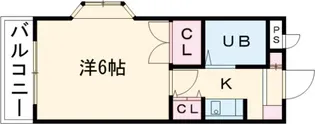 ポントワーズ代田【0201号室】の間取り