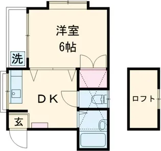 ピア・カルディナーレ【1階】の間取り