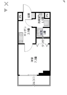 AscentY津田沼【7階】の間取り