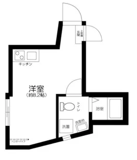 Cスクエア五反野【1階】の間取り