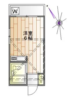 イン学芸大【2階】の間取り