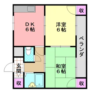 MKハイム【2階】の間取り