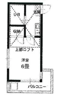 アートパレスNO3【203号室】の間取り
