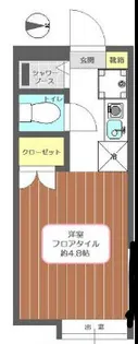 アーク東和【207号室】の間取り