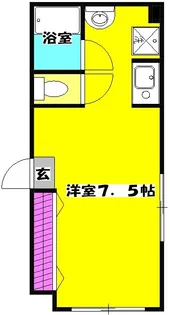 鈴木コーポ【2階】の間取り