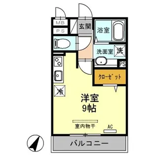 第8グリーンハイツ【3階】の間取り