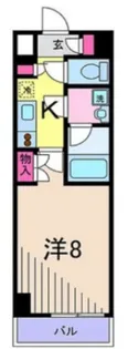 アルテカーサアリビエ綾瀬【5階】の間取り