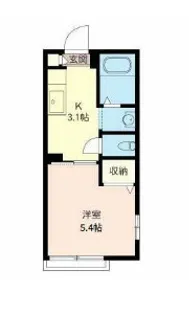 PARTIR【201号室】の間取り