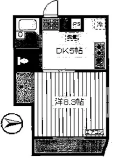 メゾン佐光Ⅱ【4階】の間取り