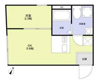 URBAN NEST 杉並【3D号室】の間取り