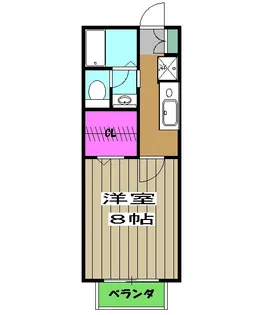 メゾン桂【2階】の間取り