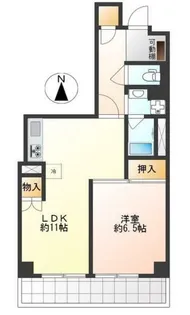 府中スカイハイツ【7階】の間取り