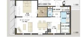リモーネ【201号室】の間取り