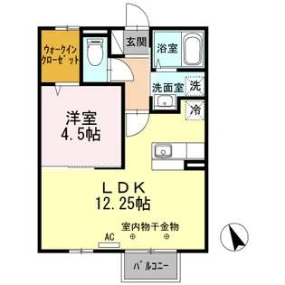 エトワール 【202号室】の間取り