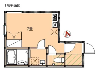 FAIR町屋【1階】の間取り