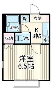 コージーハウス228F【1階】の間取り