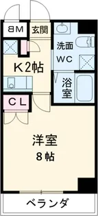 ウエストヴァイン【9階】の間取り