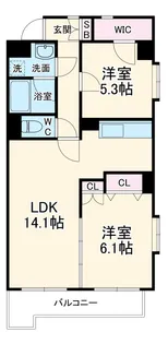 プログレス 【1階】の間取り