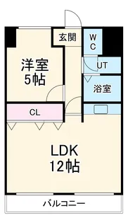パールアベニュー223【102号室】の間取り