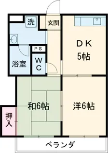 アビタ武蔵野【206号室】の間取り