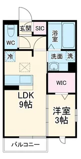 カノア ハレ【1階】の間取り