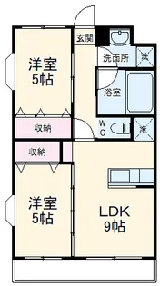 V−ROOM幕張本郷【3階】の間取り