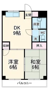 シャトレグレイス【405号室】の間取り
