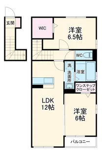 エトワール【2階】の間取り