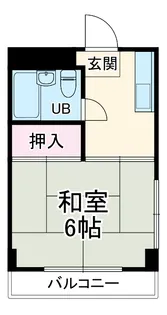 ヒロハイム【2階】の間取り