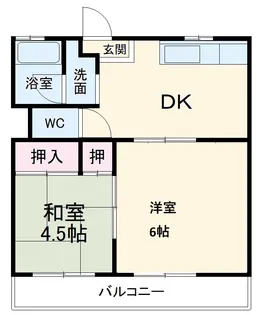 サンハイツN【101号室】の間取り