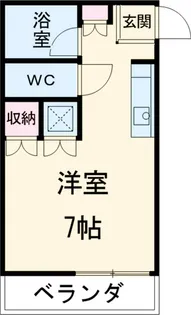 チャコール浦安【1階】の間取り